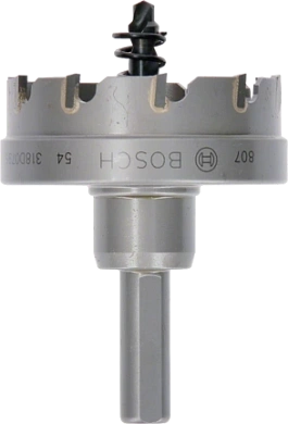 Коронка с твердосплавными напайками 54мм, Endurance for Heavy Metal (2 608 594 154) BOSCH