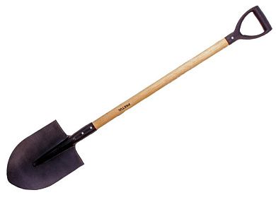 Лопата штыковая, деревянный черенок, PRD-RU, 30*21*126см (35013) TRUPER