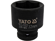 Головка ударн. 1/2" 32мм L48мм 6гр. CrMo (YT-1022) YATO