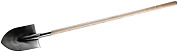 Лопата штыковая из нержавеющей стали, деревянный черенок, Профессионал (4-39401_z01) ЗУБР