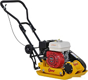 Виброплита SKIPER C90H-WM (Honda GX160, 5.5л.с., плита 54х42см., 15кН, 25м/мин, рез. ковр, колёса),