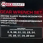 Набор ключей комбинированных трещоточных 12пр. (FK-10337) FORCEKRAFT фото9
