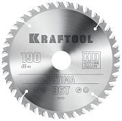 Диск пильный 190х30х36Т по дереву "Optima" (36951-190-30) KRAFTOOL