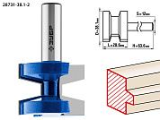 Фреза пазо-шиповая наборная, D= 38,1мм, рабочая длина-28,6мм, хв.-12 мм (28731-38.1-2) ЗУБР