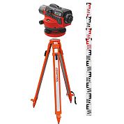 Комплект геодезич. оборуд. Condtrol 24X нивелир 24X, рейка 3 м., штатив S6-2. (2-3-051) CONDTROL