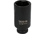 Головка ударн. 1/2" 30мм, L=78мм, 6гр., глубокая CrMo (YT-1050) YATO