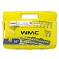 Набор головок с трещоткой и удлинителями 1/4" 4-14мм, 46пр. (WMC-2462-5 EURO) WMC TOOLS фото6