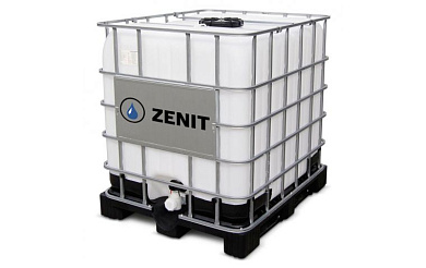 Масло для смазки пильных цепей бензопил зимнее 1000 л, куб, Хаски (21631080) ZENIT