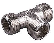 Тройник никелированная латунь, ш/ш/ш, 3/4" (51051-3/4) GENERAL FITTINGS