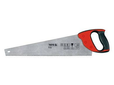 Ножовка по дереву 500мм 3-х стор. заточка (YT-3103) YATO