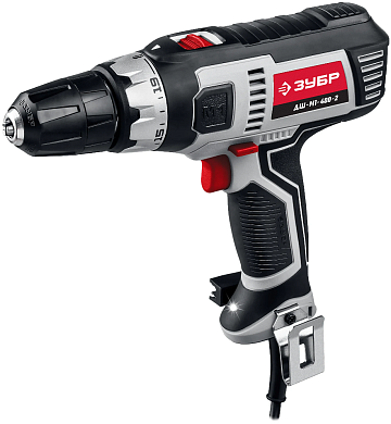 Дрель-шуруповерт сетевая ДШ-М1-400-2 (400 Вт, 40 Нм, кор.) ЗУБР