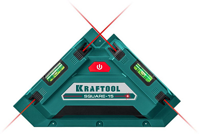 Угольник лазерный для кафеля "Square-15" (34705) KRAFTOOL