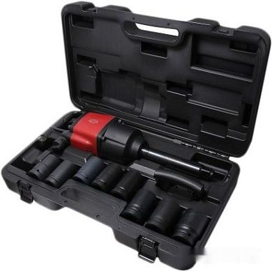 Гайковерт пневм. + ударные головки 27-41мм (1", 3390 Нм, кейс)(RF-8091D) Rock FORCE