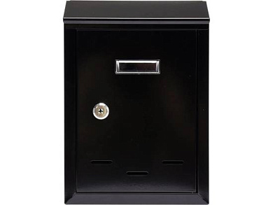 Ящик металлический почтовый 285х200х60мм черный (78540) VOREL