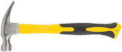 Молоток-гвоздодер, фиброглассовая усиленная ручка, 30мм, 450гр. "Профи" (F_44777) FIT