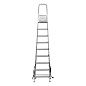 Лестница-стремянка алюмин., 9 ступ, 1870мм, слож.2670х560х110мм, (97719) СИБРТЕХ фото4
