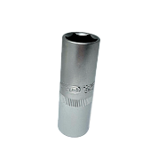 Головка свечная 1/2" 6-гранная 16мм L64мм CrV (HD-1253) H-D