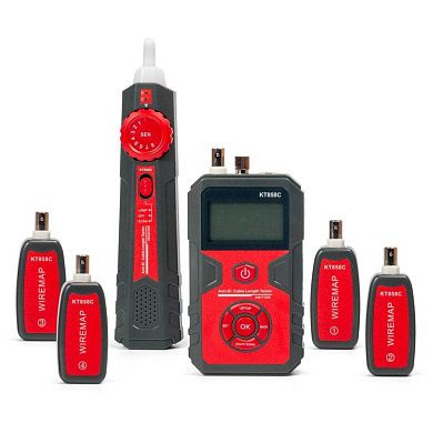 LAN-тестер кабельный с PoE КТ 858C серия PROLINE (86210) КВТ
