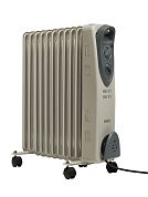 Радиатор масляный открытый UT-25 (2.5 кВт 11 секций 220В 28 м2 серый) Oasis