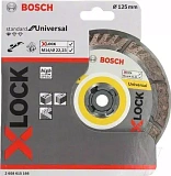 Круг алмазный сегм. 125x1.6x22.23 мм Standard for Universal X-LOCK (2 608 615 166) BOSCH