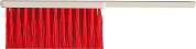 Щетка-сметка, искусственная щетина, трехрядная, пластмассовый корпус, 315мм (39022) РОССИЯ