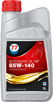 Масло трансмиссионное минеральное 1 л, Autogear Oil MP 85W-140 (707861) 77 Lubricants