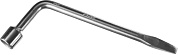 Ключ баллонный "МАСТЕР" L-образный, с монтажной лопаткой, 21мм (2753-21_z02) ЗУБР