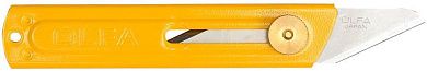 Нож хозяйственный металлический корпус, с выдвижным 2-х сторонним лезвием, 18мм (OL-CK-1) OLFA
