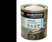 Автоэмаль алкидная - Черная матовая - Банка, 0,8 л (ATN-P07276-08) AUTON