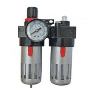 Фильтр-редуктор с манометром + смазочный прибор 1/4" (HD-2384) H-D
