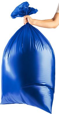 Мешки мусорные строительные 240л, особопрочные, синие, 10шт., из перв. мат-ла (39159-240) ЗУБР