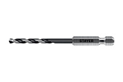 Сверло по металлу ц/х 4.2х43х98 мм, HSS, хв. HEX 1/4", класс A1 "IMPACT READY" (29603-4.2) STAYER