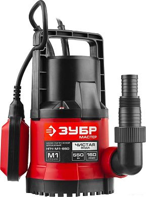 Насос дренажный с минимальным уровнем откачки НПЧ-М1-550 550 Вт ЗУБР