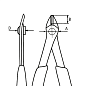 Кусачки боковые (бокорезы) прециз. Electronic Super Knips, 125мм (7871125) KNIPEX фото5