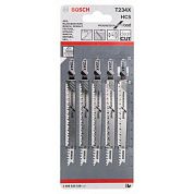 Пилка для лобзика T 234 X Progressor for Wood (в упаковке 5шт.), (2.608.633.528) BOSCH