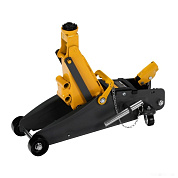 Домкрат гидравлический подкатной с фиксатором, 2,8т, 135-385мм (51155) DENZEL