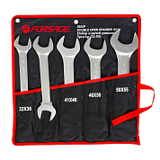 Набор ключей рожковых, 5пр. (32х36, 36х41, 41х46, 46х50, 50х55мм)(F-5052P) Forsage