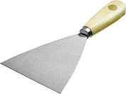 Шпательная лопатка стальная 100 мм, дер. рук. (1000-100_z01) MIRAX