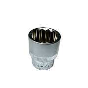 Головка торцевая 3/8" 12гр. 17мм L30мм CrV (HD-38120) H-D