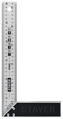 Угольник столярный 300мм, нерж. полотно "STABIL" (3431-30_z02) STAYER