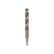 Сверло по металлу ц/х 10.0х87х133 мм, HSS, хв. HEX 1/4", класс A1 "IMPACT READY" (29652-10) KRAFTOOL