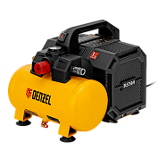 Компрессор DLS750/6 безмасляный малошумный 750 Вт, 140 л/мин,ресивер 6 л Denzel