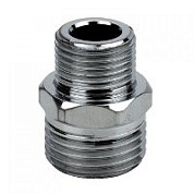 Штуцер пневматический с наружными резьбами 1/8" х 1/8" (HD-B1205) H-D