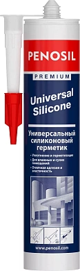 Герметик силиконовый белый, универсальный, 280мл (H4176) PENOSIL