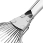 Грабли веерные стальные, 360 мм, 18 круглых зубьев, оцинкованные, без черенка (61780) СИБРТЕХ фото5
