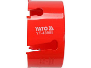 Сверло корончатое универсальное TCT 127мм 5/8'', YG6X, C45 (YT-43985) YATO