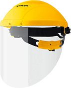 Щиток лицевой защитный, поликарбонат 1мм, 200х400мм, с храповиком (11081_z01) STAYER