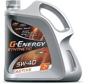 Масло моторное SyntheticActive 5W-40 4л (253142410) G-Energy