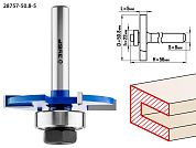 Фреза горизонтально-пазовая, D= 50,8мм, высота-5мм, хв.-8мм, d-22мм (28757-50.8-5) ЗУБР