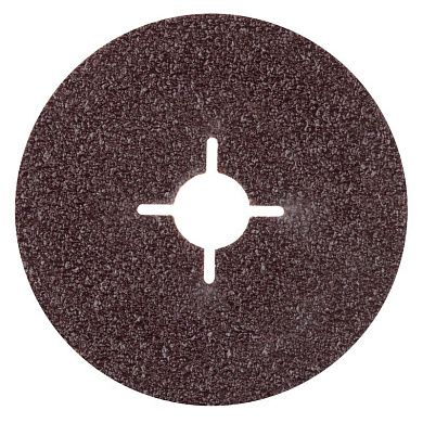 Круг шлифовальный фибровый 115х22 мм, зерно 60, велкро осн., 5 шт. (907-47001-060-05) URAGAN
